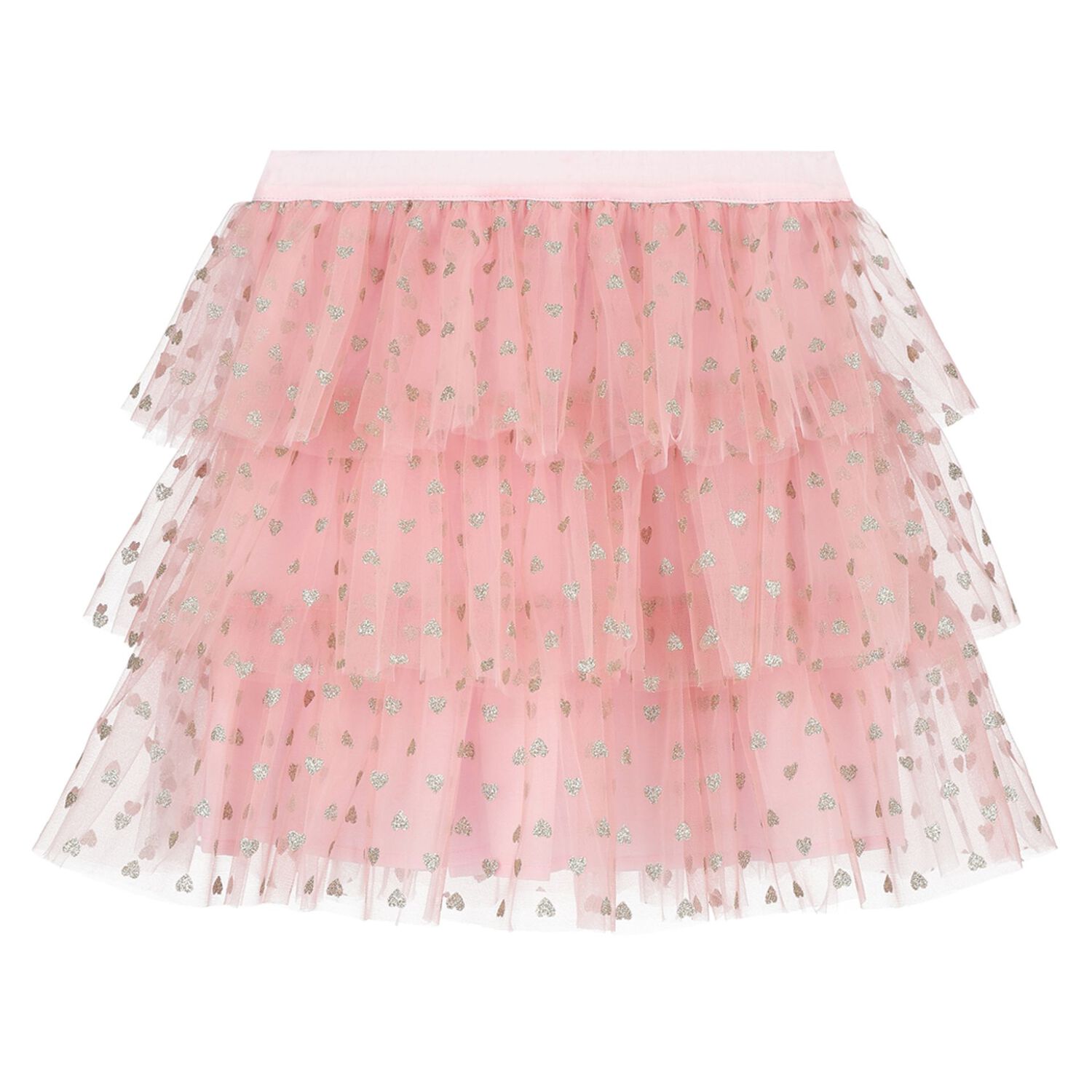 Girls Pink Tulle Skirt Set, 1, hi-res image number null