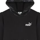 Boys Black Logo Hooded Top, 1, hi-res