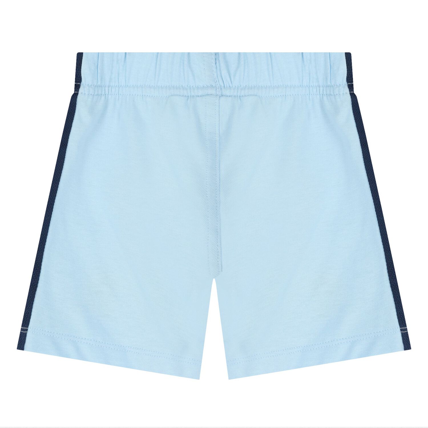 Younger Blue Logo Shorts Set, 1, hi-res