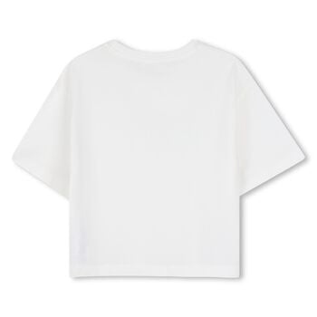 Girls Ivory Logo T-Shirt