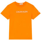 Boys Orange Logo T-Shirt, 1, hi-res