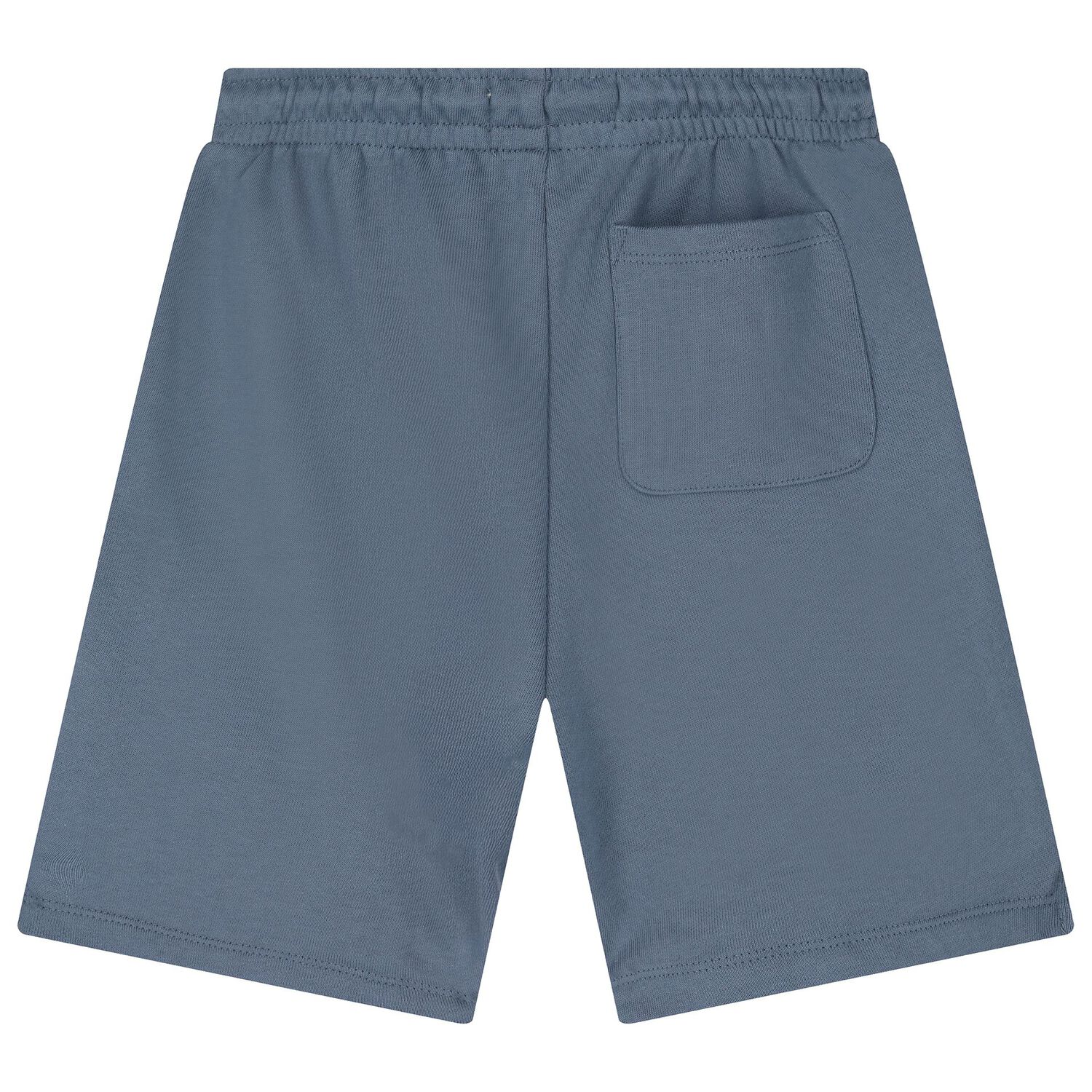 Boys Blue Cotton Shorts Set, 1, hi-res