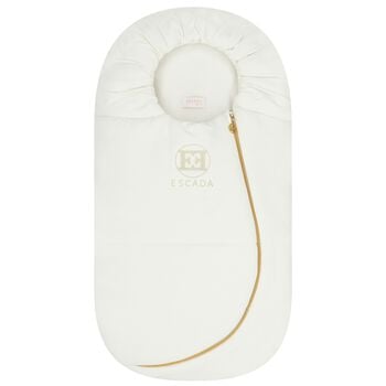 Baby Girls Ivory Logo Nest