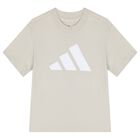 Beige Logo T-Shirt, 1, hi-res