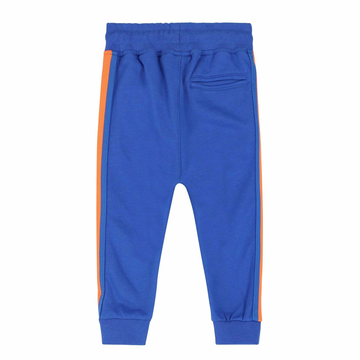 Younger Boys Blue Logo Joggers, 1, hi-res image number null