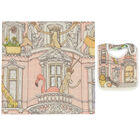 Blue & Pink Monceau Baby Carré Swaddle & Bib Gift Set, 1, hi-res
