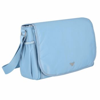 Baby Boys Blue Logo Changing Bag