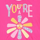 Girls Pink Sequins Swimsuit, 1, hi-res