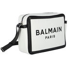 White & Black Logo Baby Changing Bag, 1, hi-res