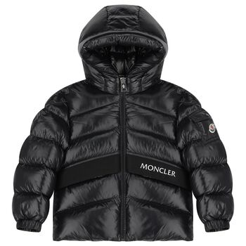 Boys Black Groseiller Down Puffer Jacket