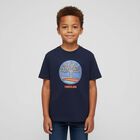 Boys Navy Blue Logo T-Shirt, 2, hi-res