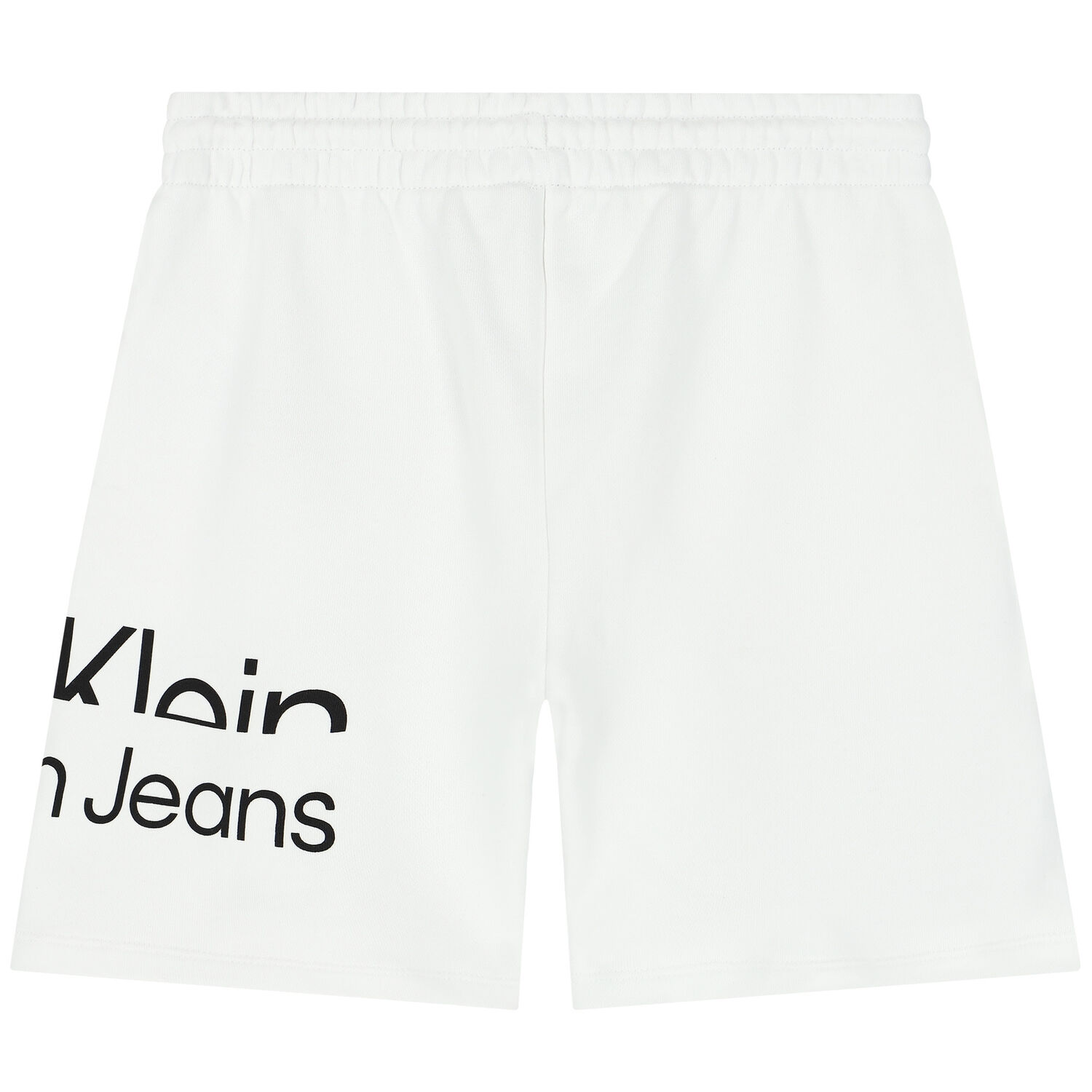 Boys White Logo Shorts, 2, hi-res