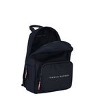 Navy Blue Logo Backpack, 1, hi-res