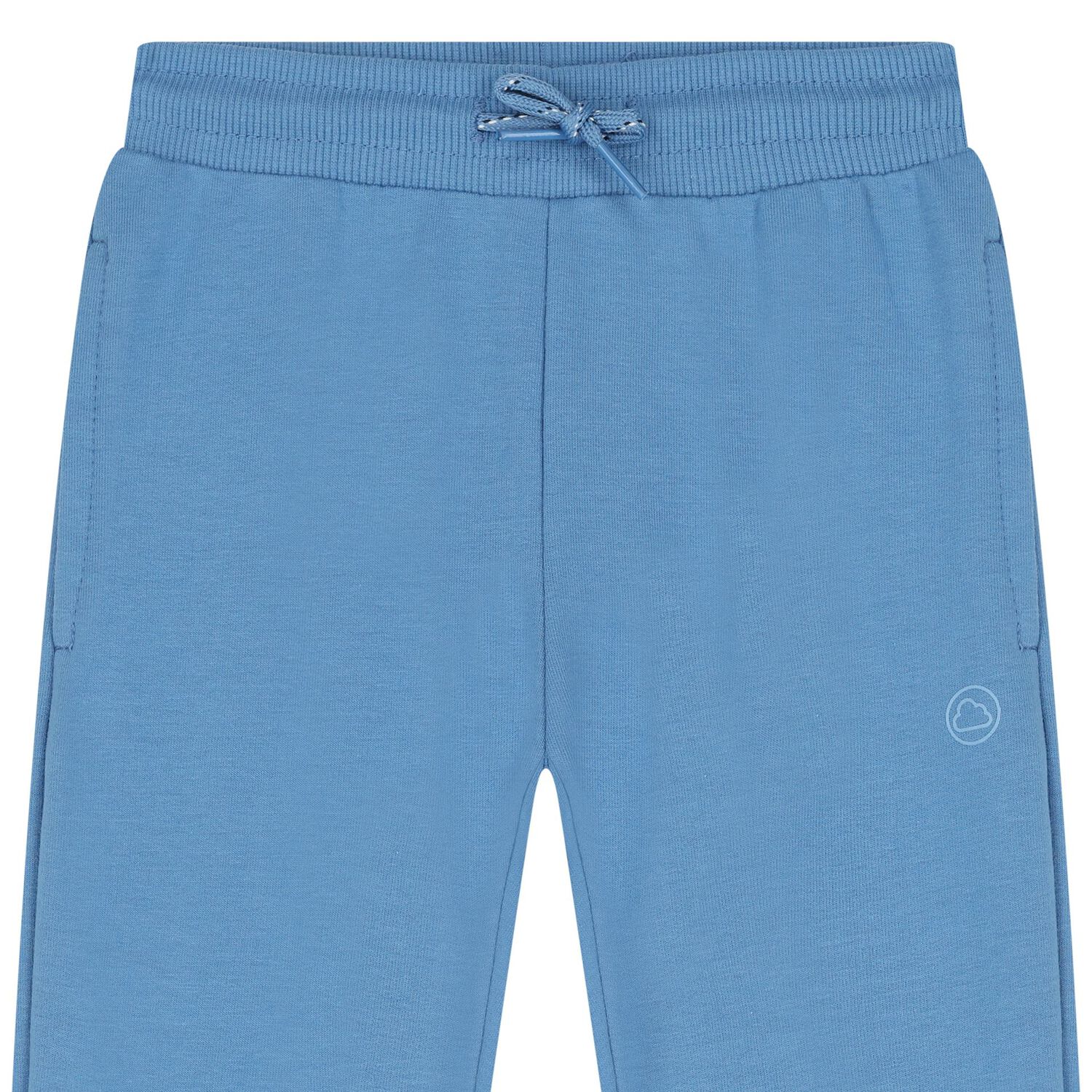 Younger Boys Blue Jersey Joggers, 2, hi-res image number null