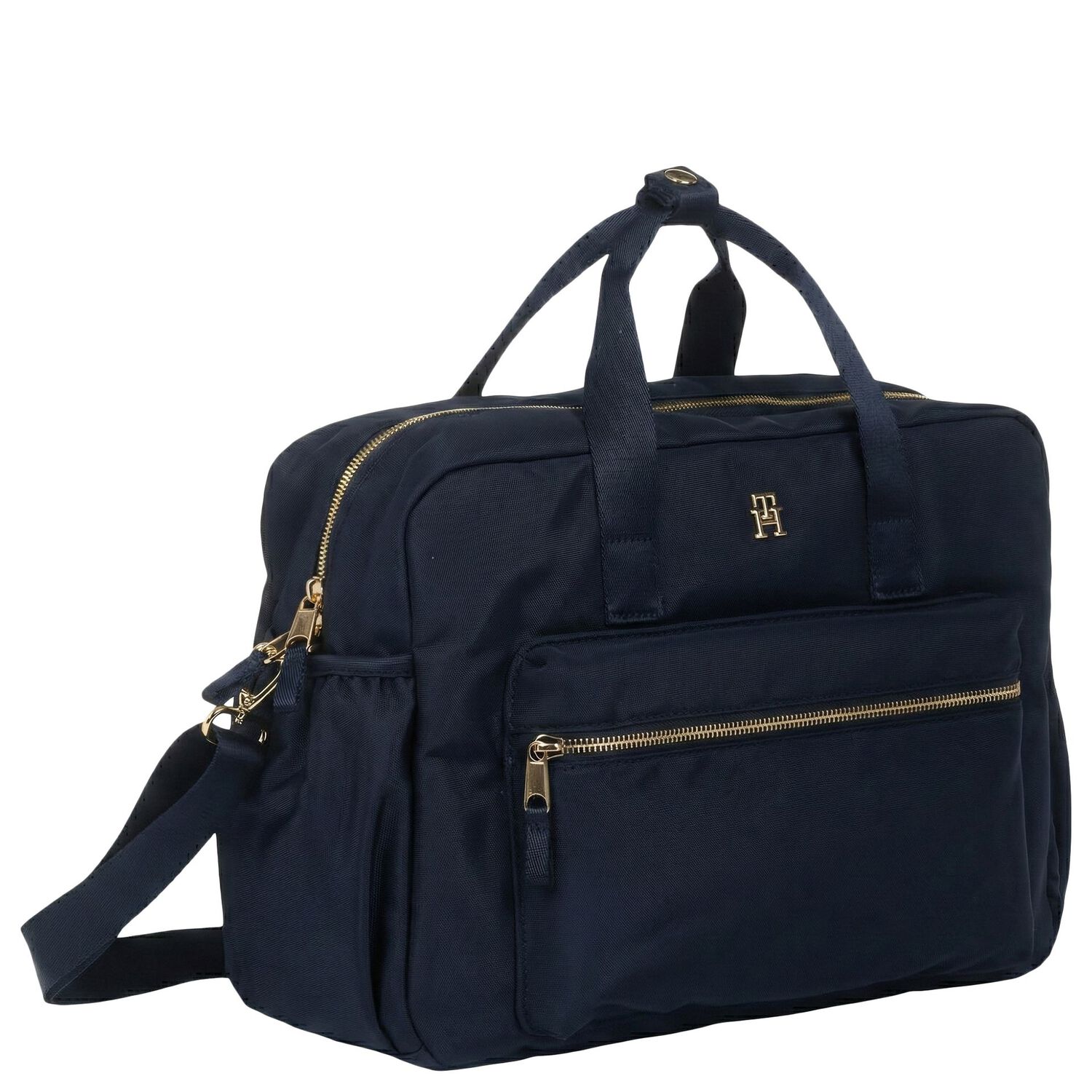Navy Blue Logo Baby Changing Bag, 3, hi-res