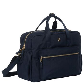 Navy Blue Logo Baby Changing Bag