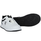 White Logo Trainers, 1, hi-res