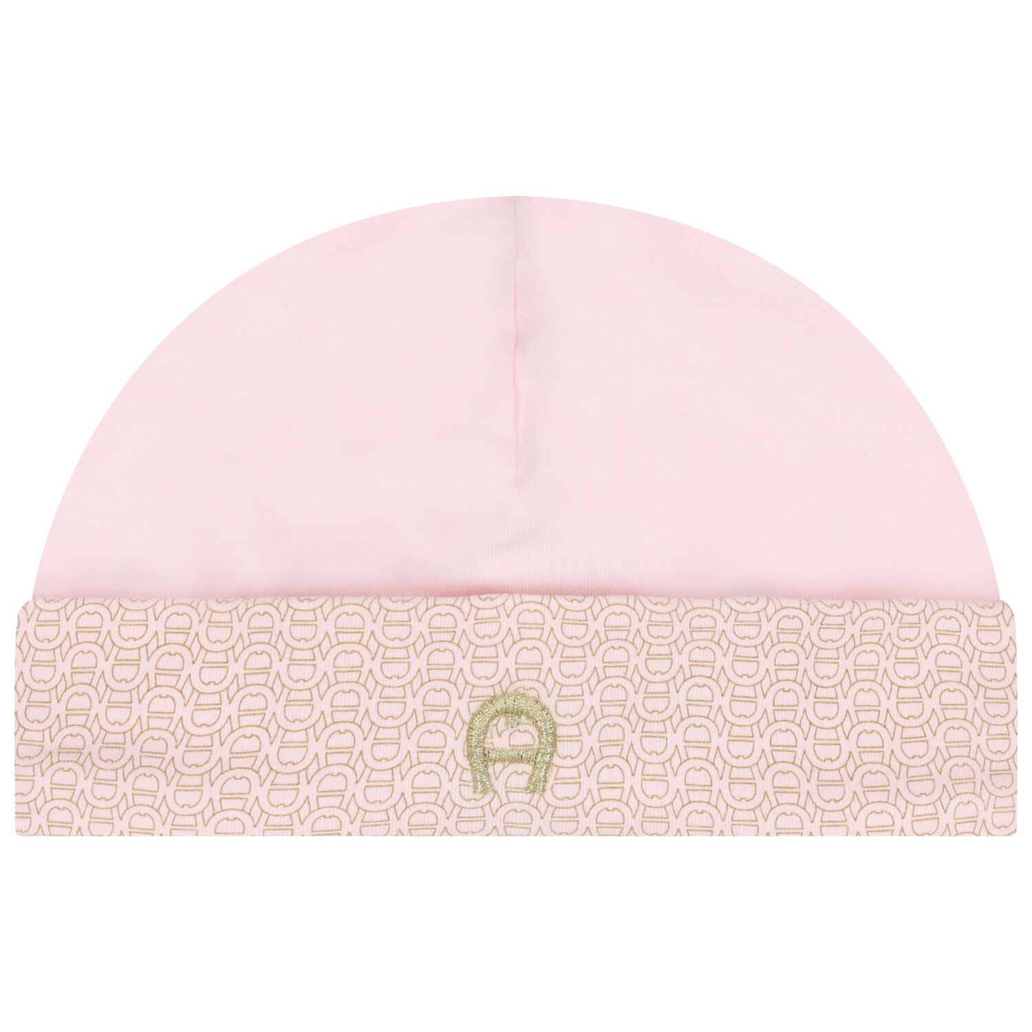 Baby Girls Pink & Gold Logo Babygrow Gift Set , 3, hi-res