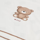 Ivory & Beige Teddy Baby Blanket, 1, hi-res