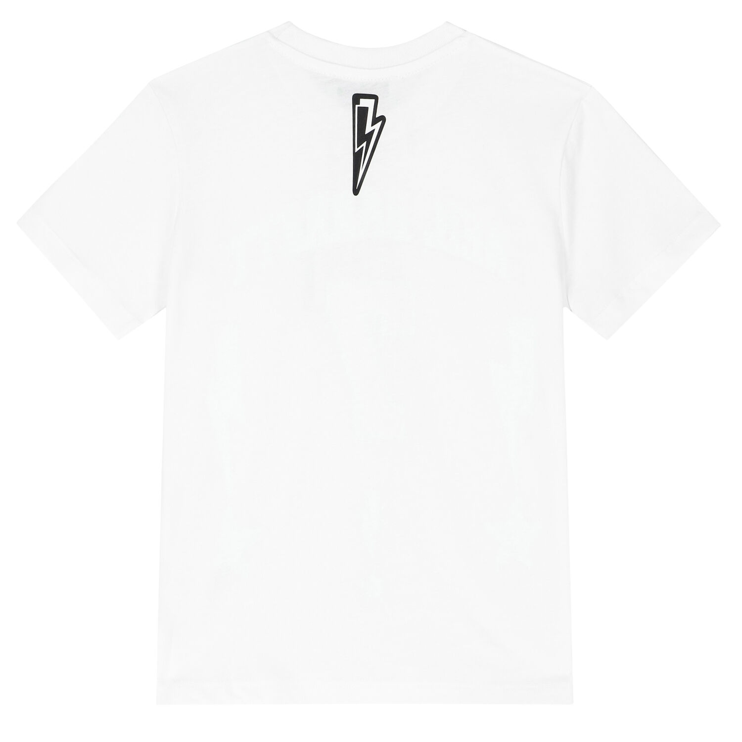 Boys White Logo T-Shirt, 1, hi-res