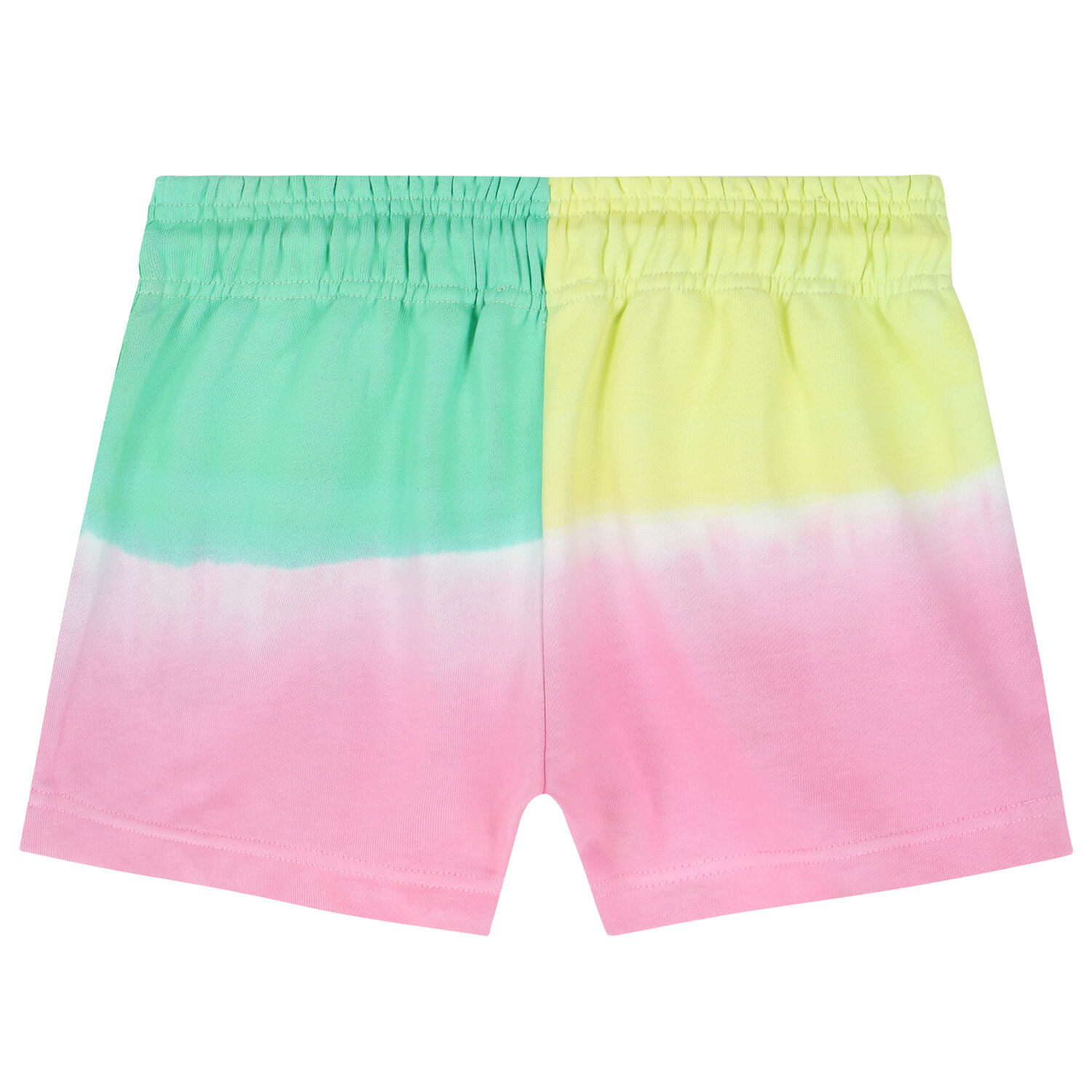 Girls Pink, Yellow & Green Logo Shorts, 1, hi-res