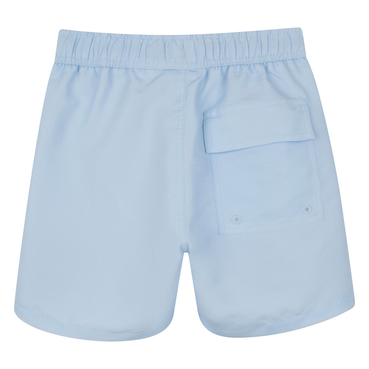 Boys Blue Logo Swim Shorts, 1, hi-res