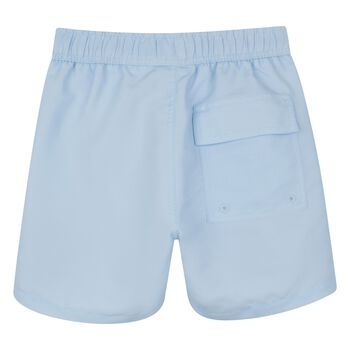 Boys Blue Logo Swim Shorts
