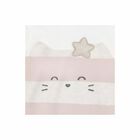 Girls Ivory & Pink Babygrows & Headband (2 Pack), 1, hi-res