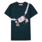 Girls Green Minnie Mouse Disney Bag Dress, 1, hi-res
