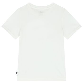 Boys White Logo T-Shirt
