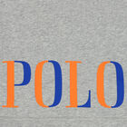 Boys Grey Logo T-Shirt, 3, hi-res