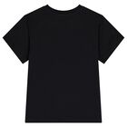 Black Teddy Bear Logo T-Shirt, 5, hi-res