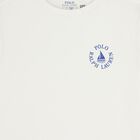 Boys White Logo T-Shirt, 1, hi-res