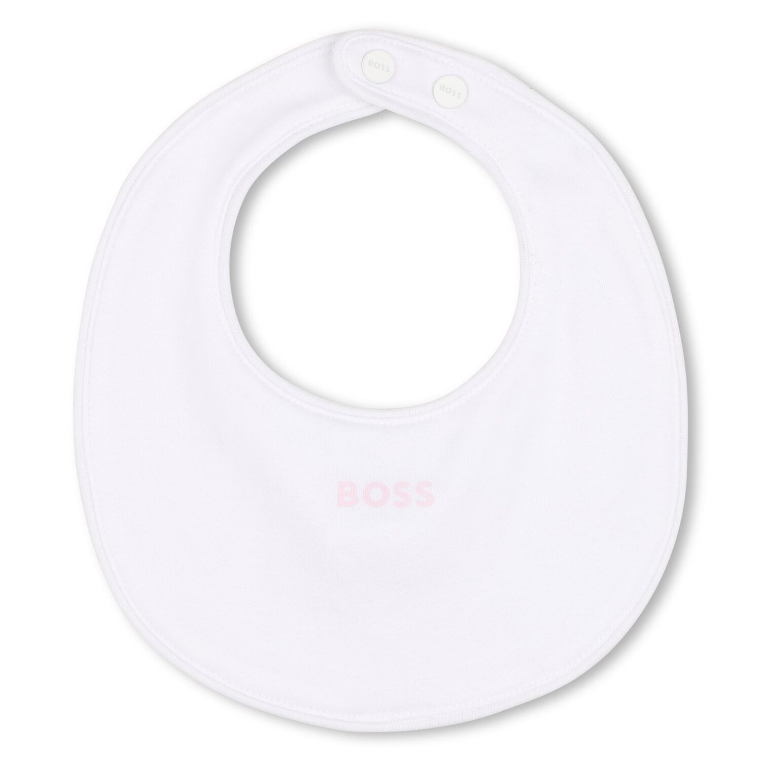 Baby Girls White & Pink Logo Babygrow Gift Set, 1, hi-res