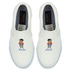 Girls Ivory Slip-On Trainers, 1, hi-res