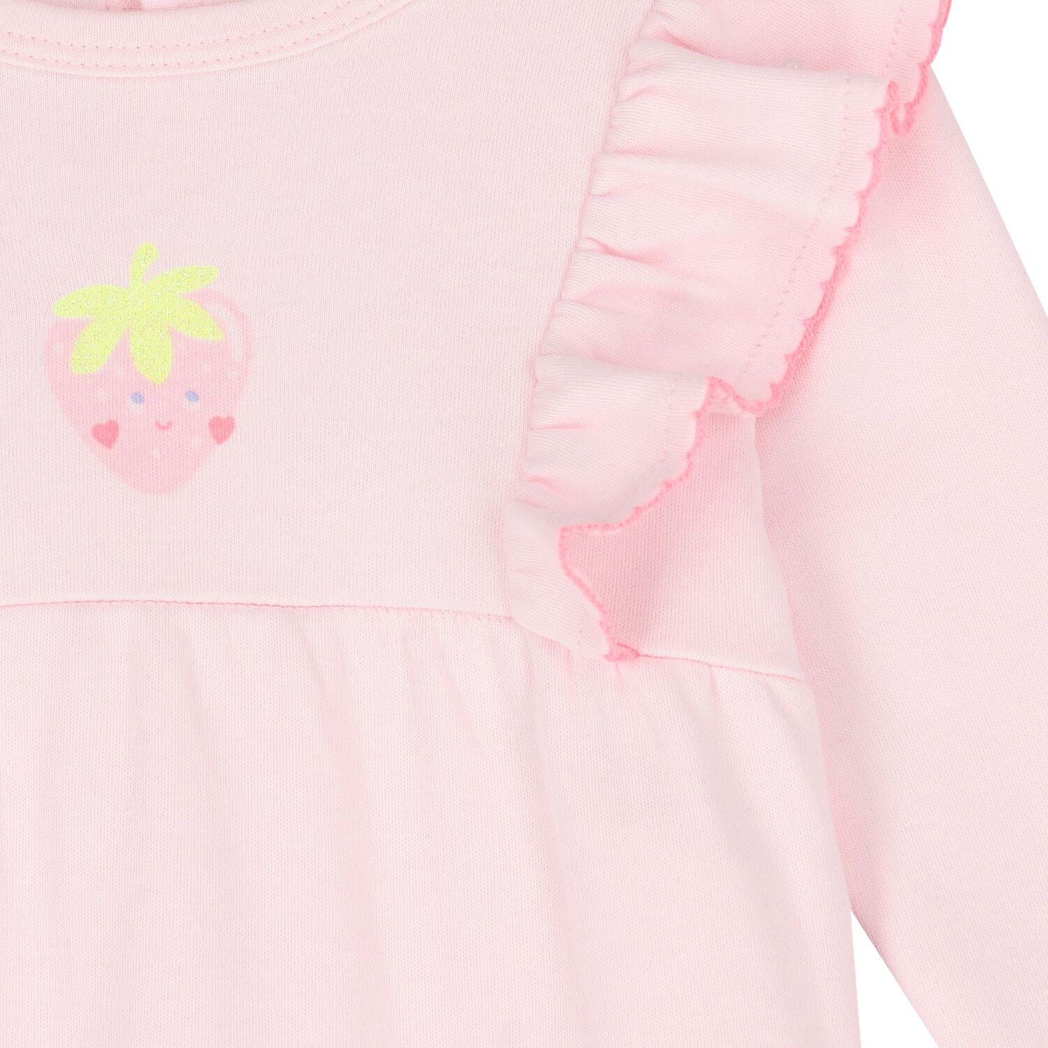 Baby Girls Pink Strawberry Babygrow Gift Set, 1, hi-res