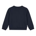 Baby Boys Navy Blue Logo Tracksuit , 1, hi-res