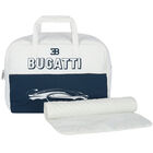 White & Navy Logo Baby Changing Bag, 1, hi-res