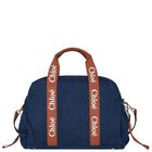 Navy Blue Logo Baby Changing Bag, 1, hi-res