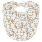 Baby Boys Blue & Gold Babygrow Gift Set (3 Piece), 1, hi-res