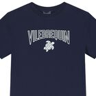 Boys Navy Blue Logo T-Shirt, 2, hi-res