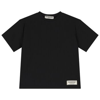 Black Logo Oversized T- Shirt