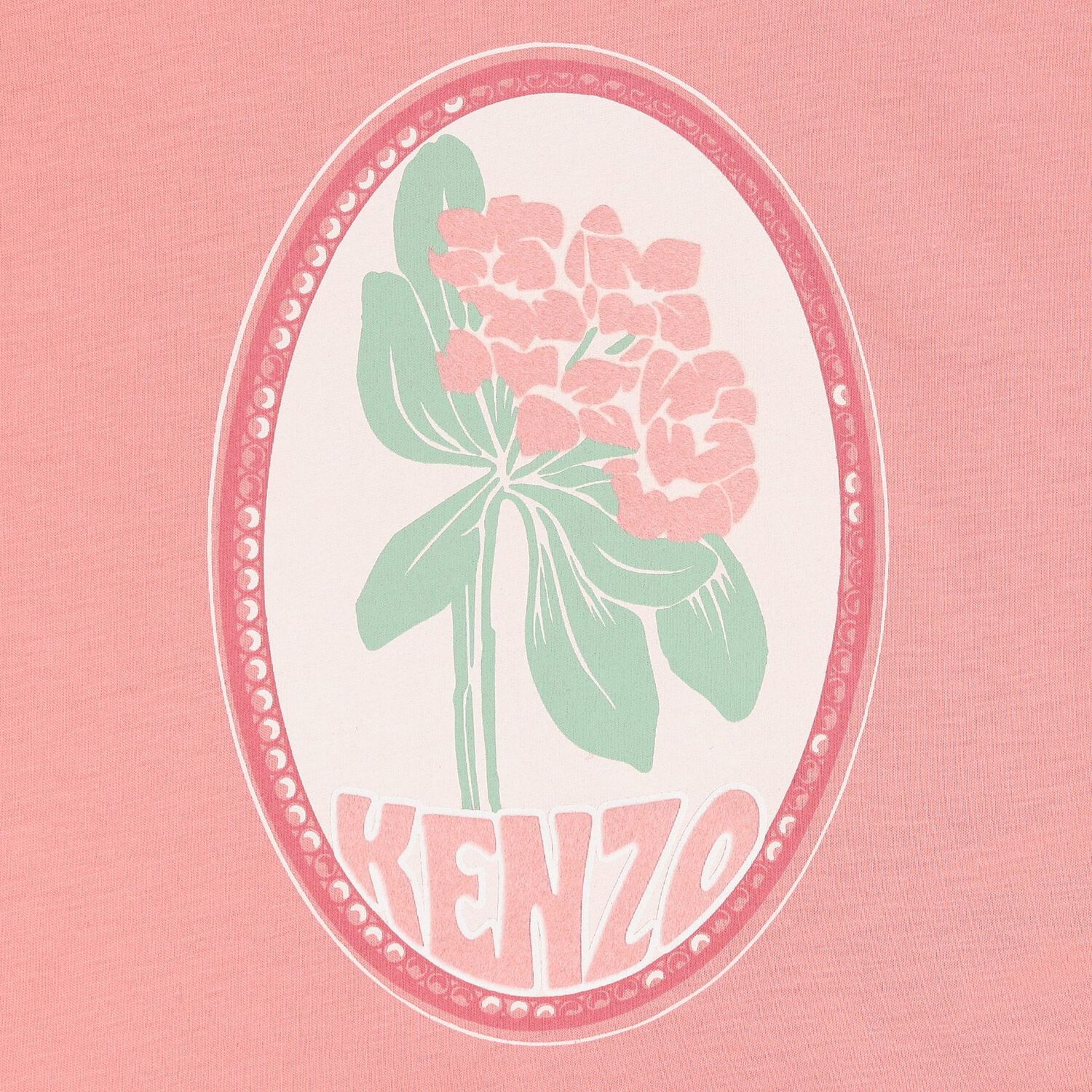 Younger Girls Ivory & Pink Logo T-Shirt ( 2-Pack ), 1, hi-res image number null