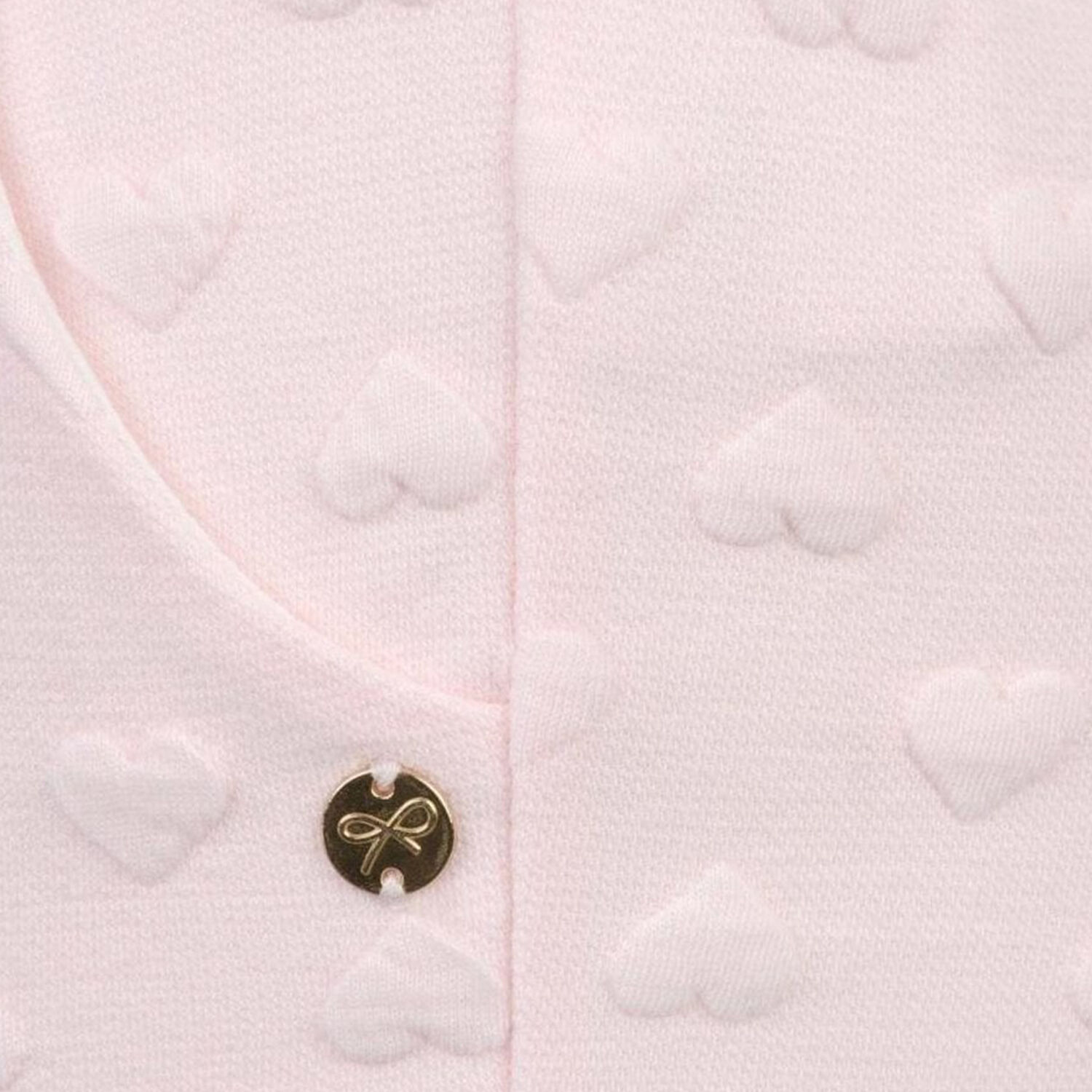 Girls Pink Heart Shorts, 1, hi-res