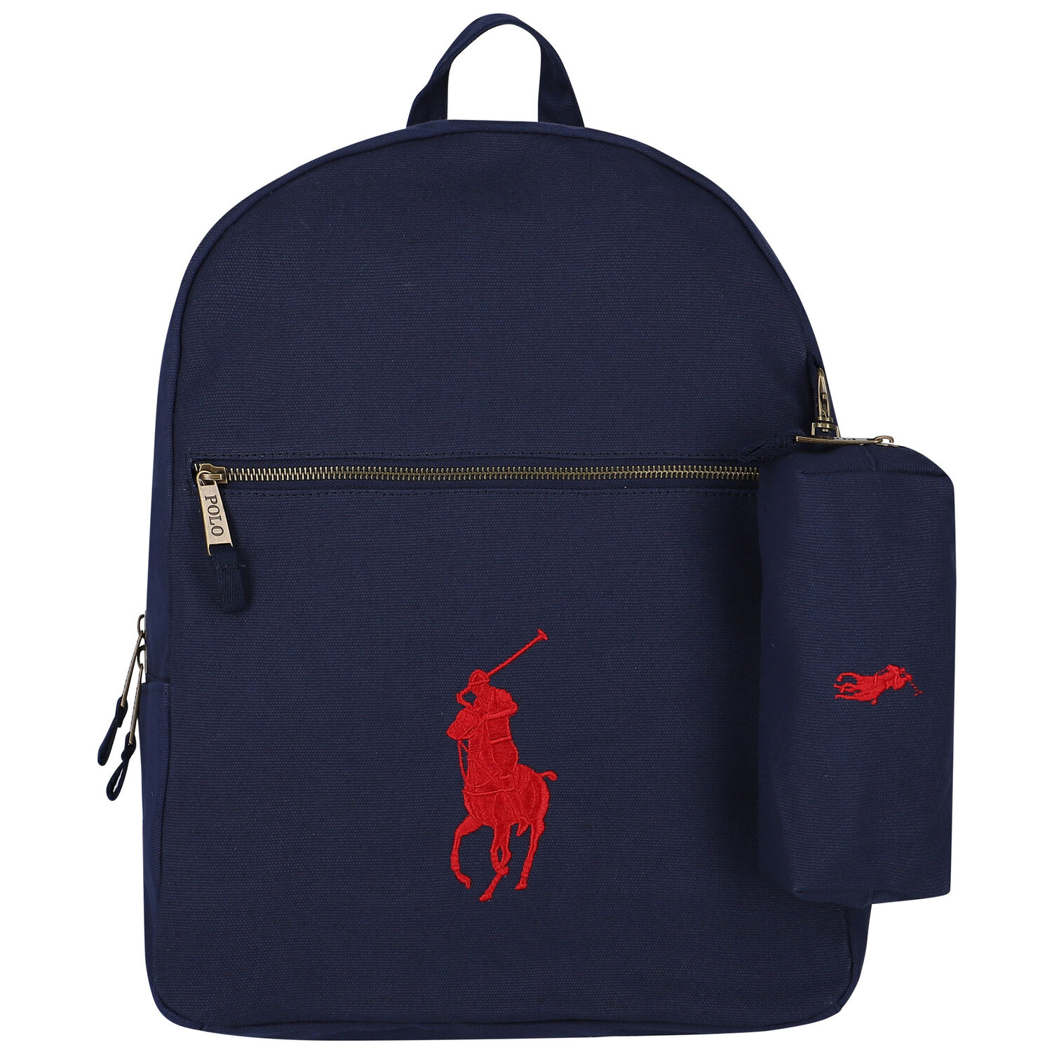 Navy Blue Logo Backpack, 1, hi-res image number null