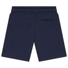 Boys Yellow & Navy Blue Shorts Set, 2, hi-res