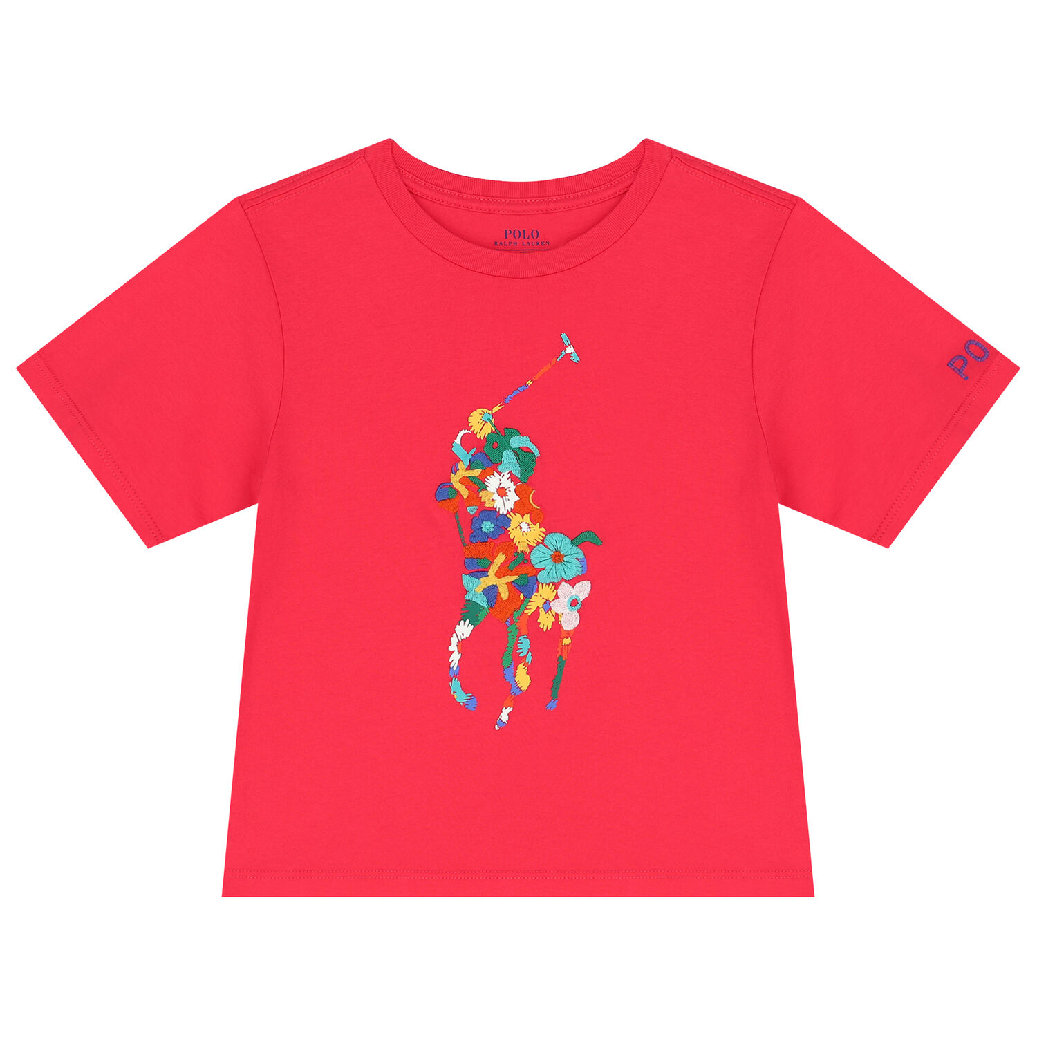 Girls Pink Logo T-Shirt, 1, hi-res