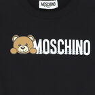 Black Teddy Bear Logo Sweatshirt, 3, hi-res