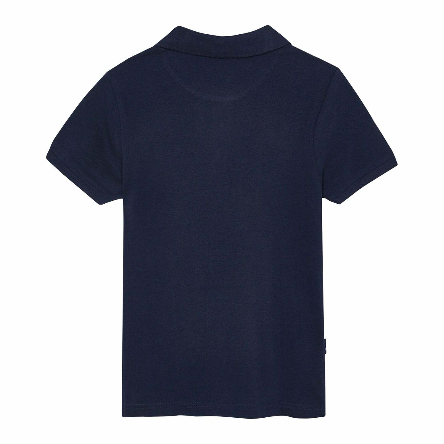 Boys Navy Blue Polo Shirt, 2, hi-res