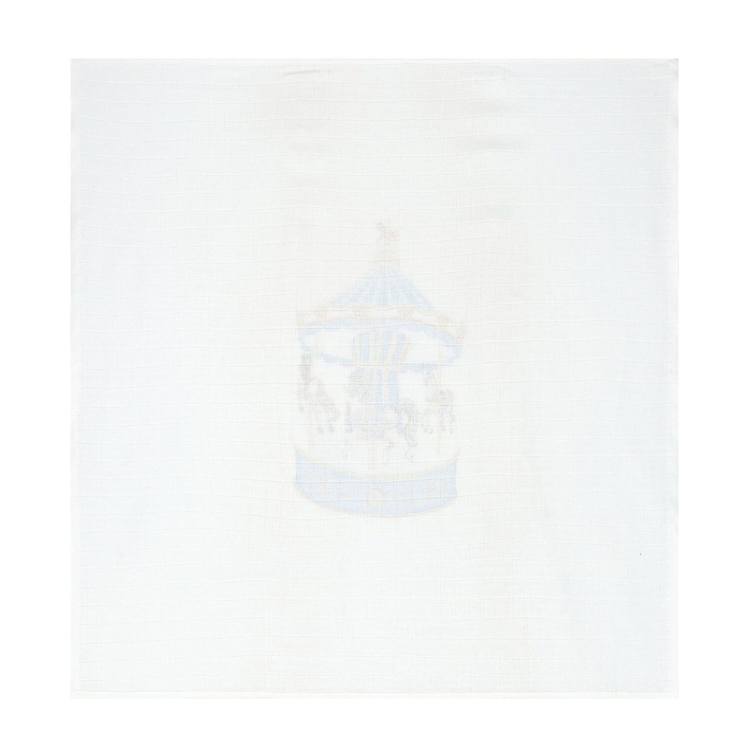 Baby Boys White, Beige & Blue Muslin Swaddles (3-Pack), 8, hi-res